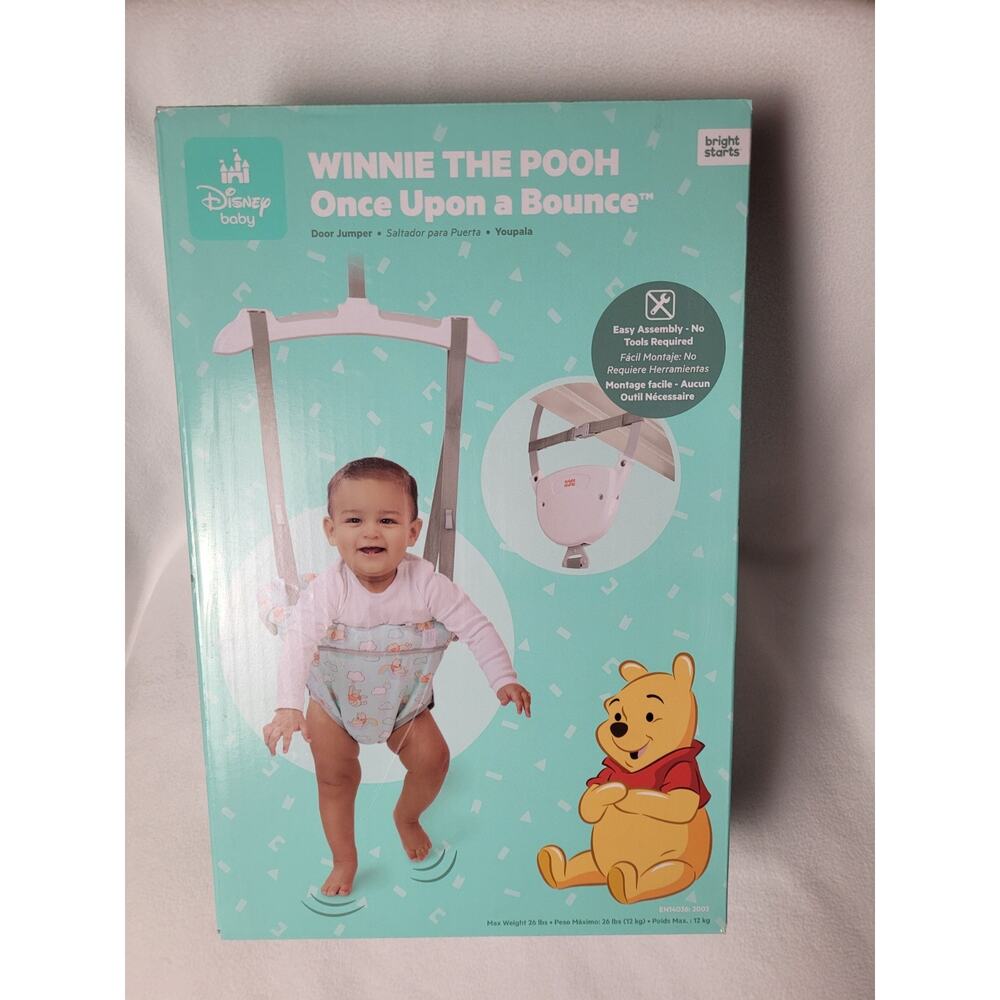 Disney Baby Winnie the Pooh Once Upon a Bounce Multicolor Doorway Jumper Infant